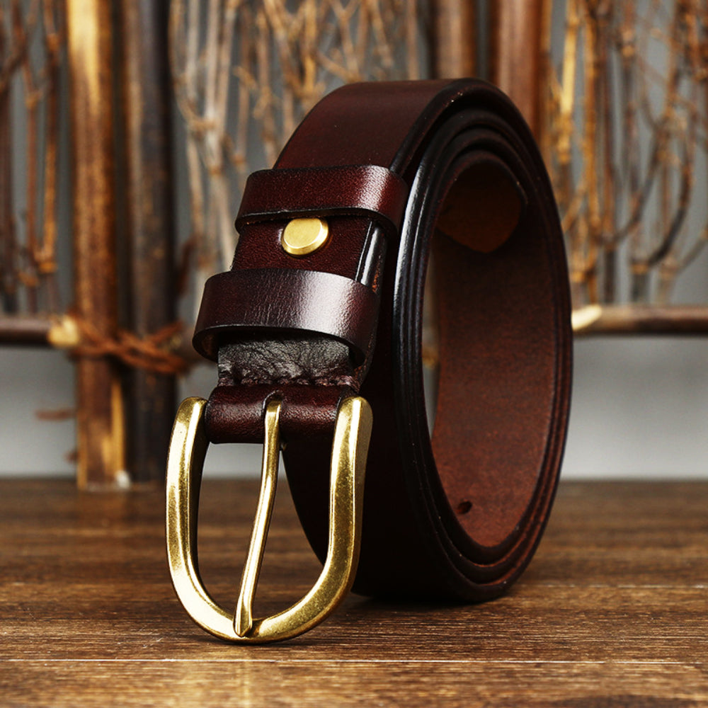 Merrick 男士日常经典皮带