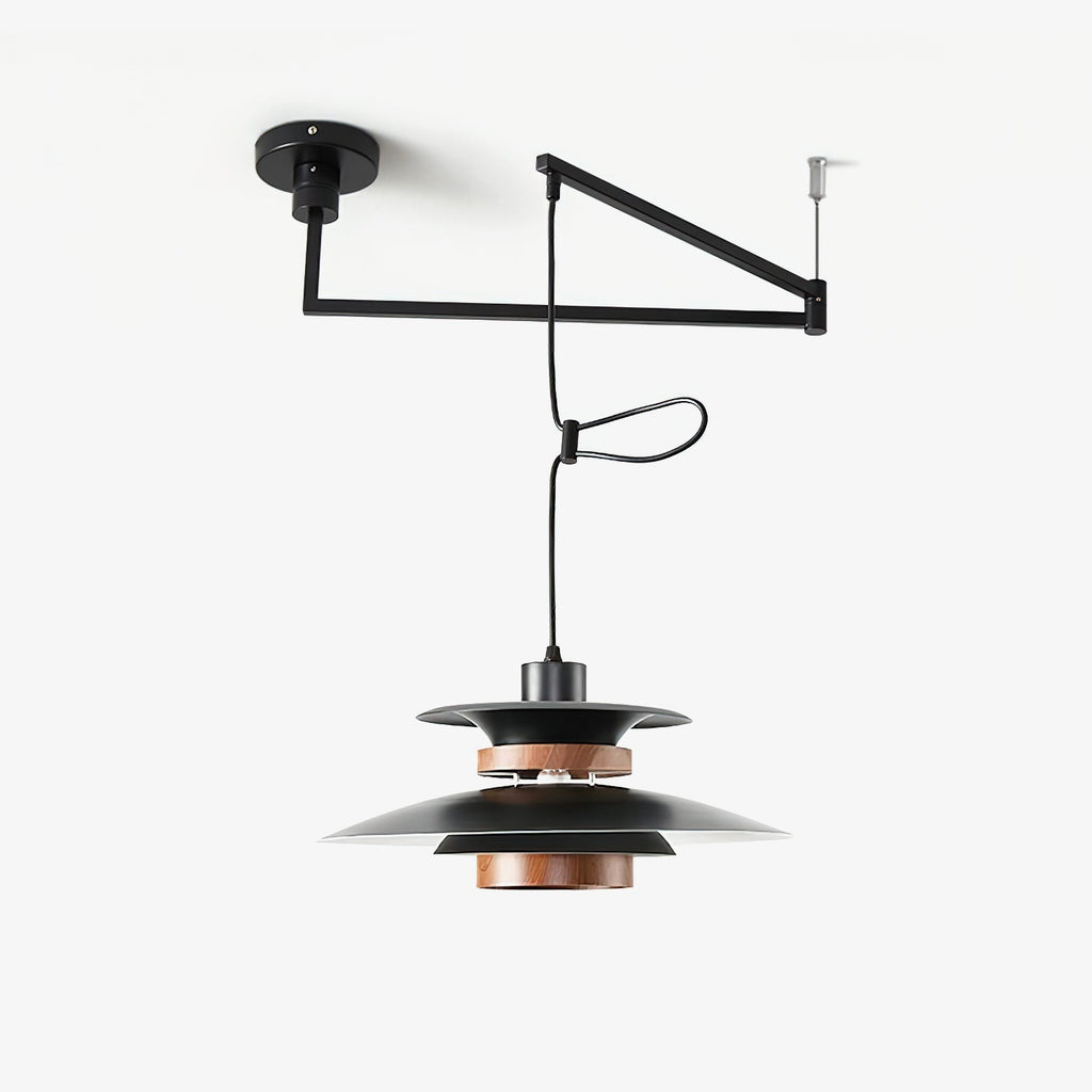 Lampu Gantung Empat Warna Solva Gaya Nordik Dengan Putaran
