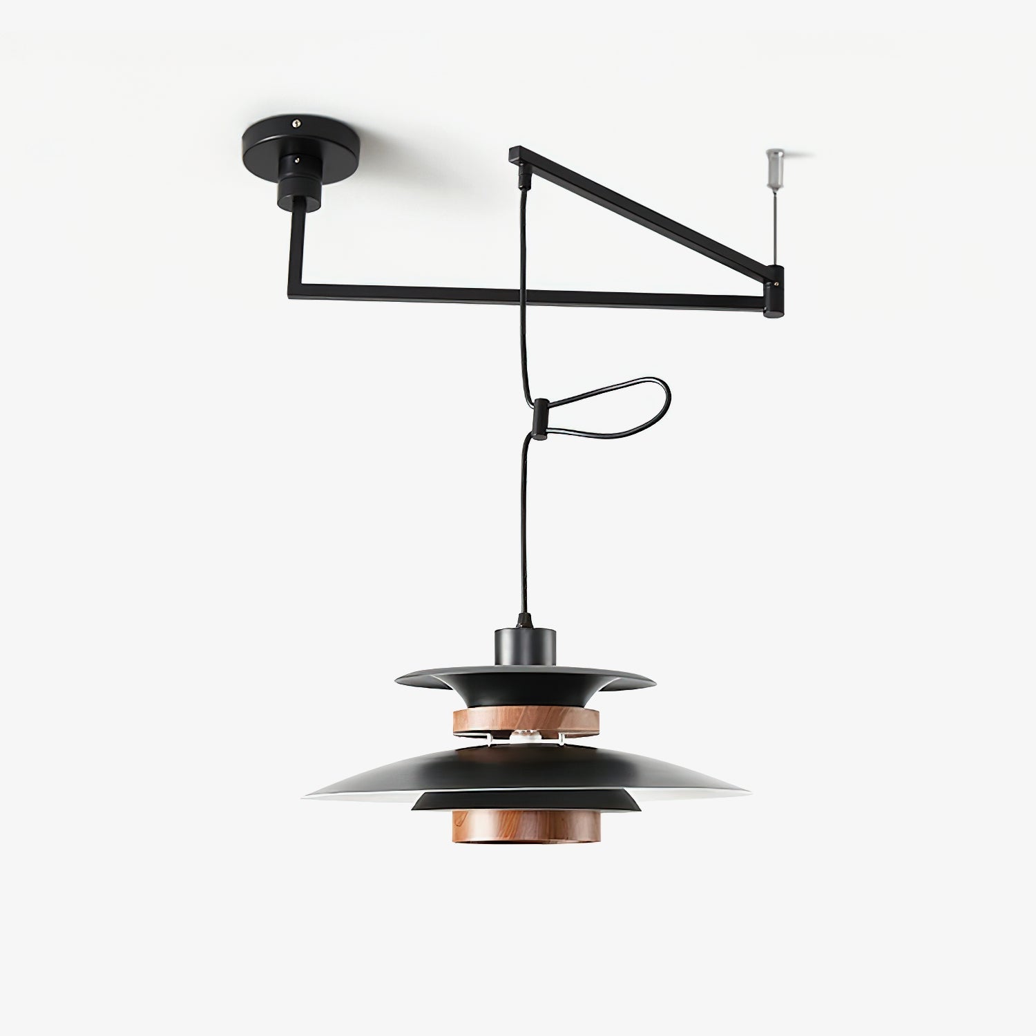 Lampu Gantung Empat Warna Solva Gaya Nordik Dengan Putaran