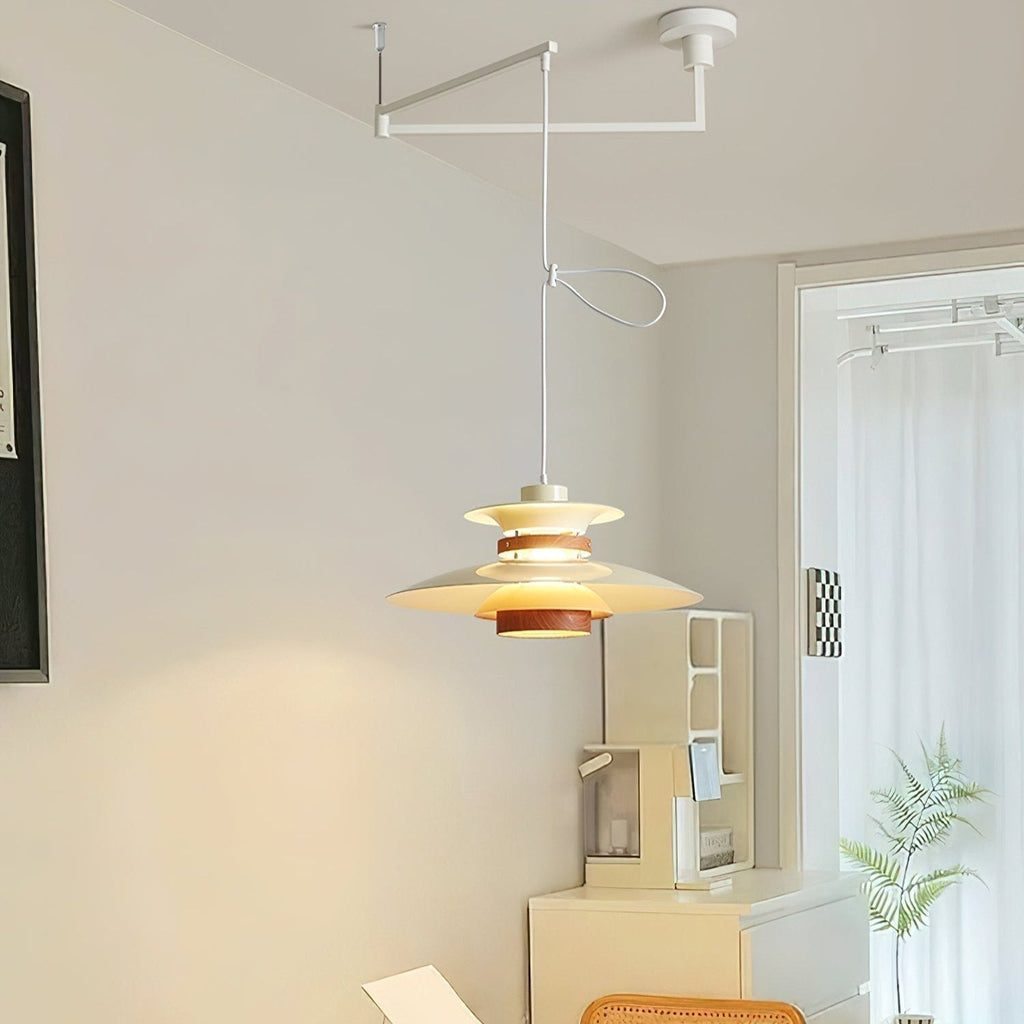 Lampu Gantung Empat Warna Solva Gaya Nordik Dengan Putaran