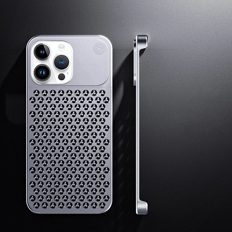 Averon Védő Keret Nélküli Tok iPhone-hoz Titán Alumíniumból