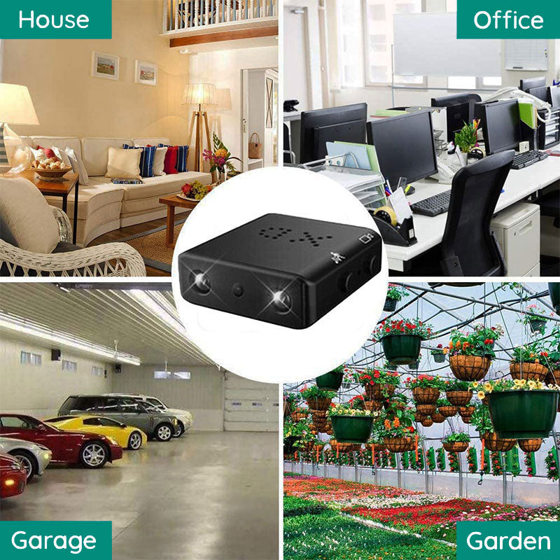 AeroLite compacte WiFi HD bewakingscamera met audio en app
