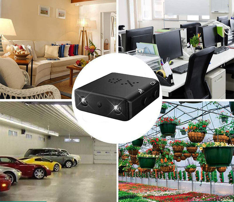 LuminaKey Nano 1080P Spionkamera med Natvision og Lyd