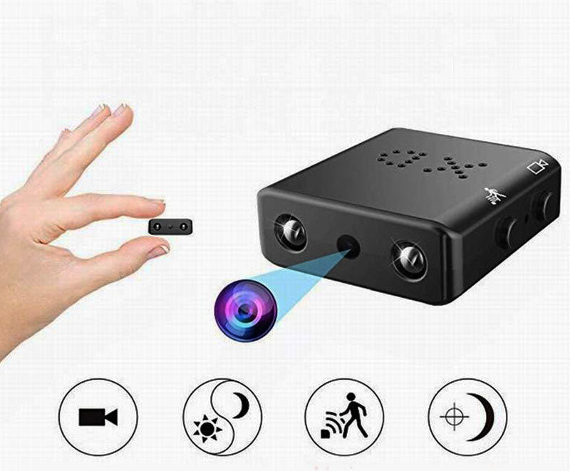 NovaGuard 1080P Compact Spy Camera With Audio For Discreet Monitoring
