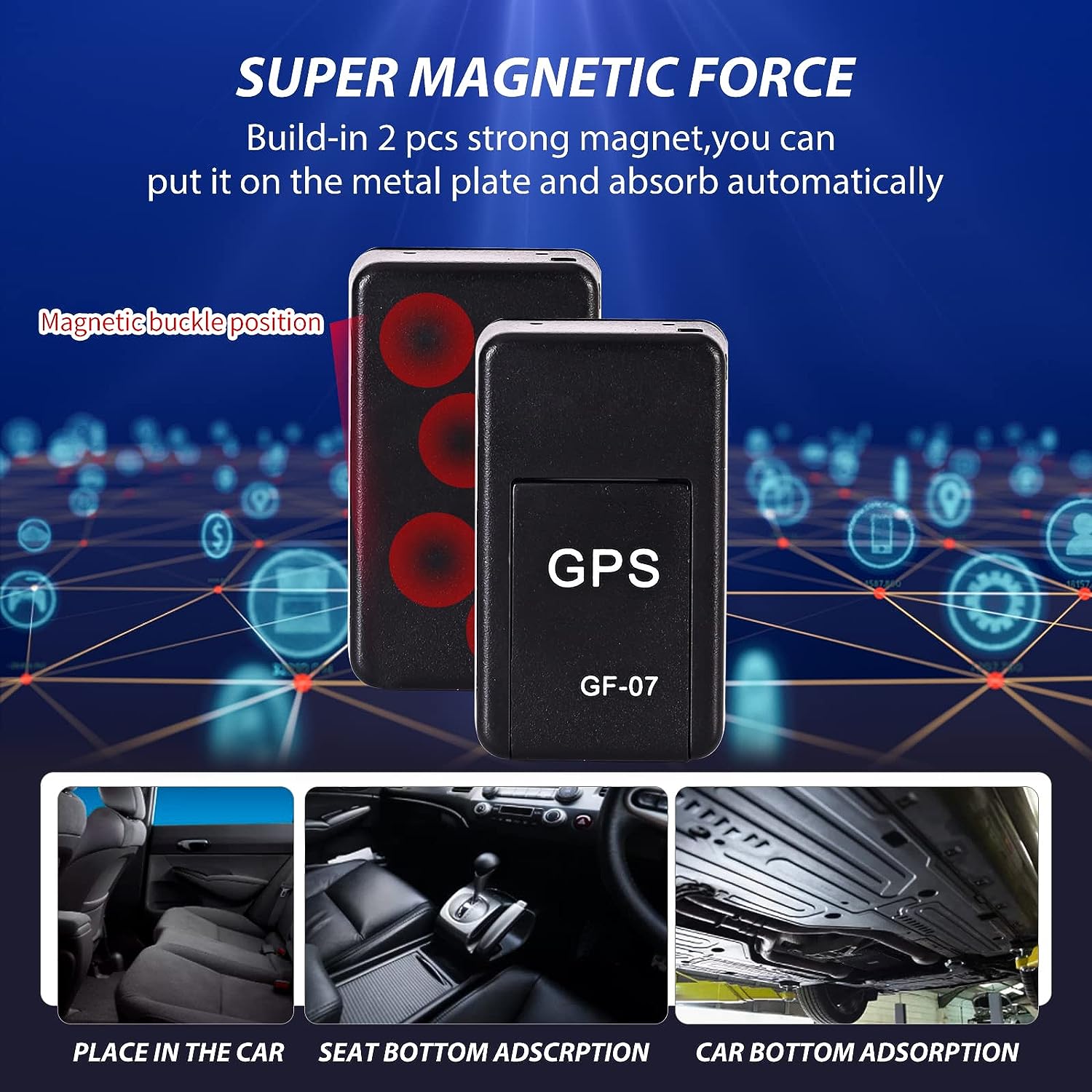 VelaTrace Small GPS Car Tracker For Safe Vehicle Tracking