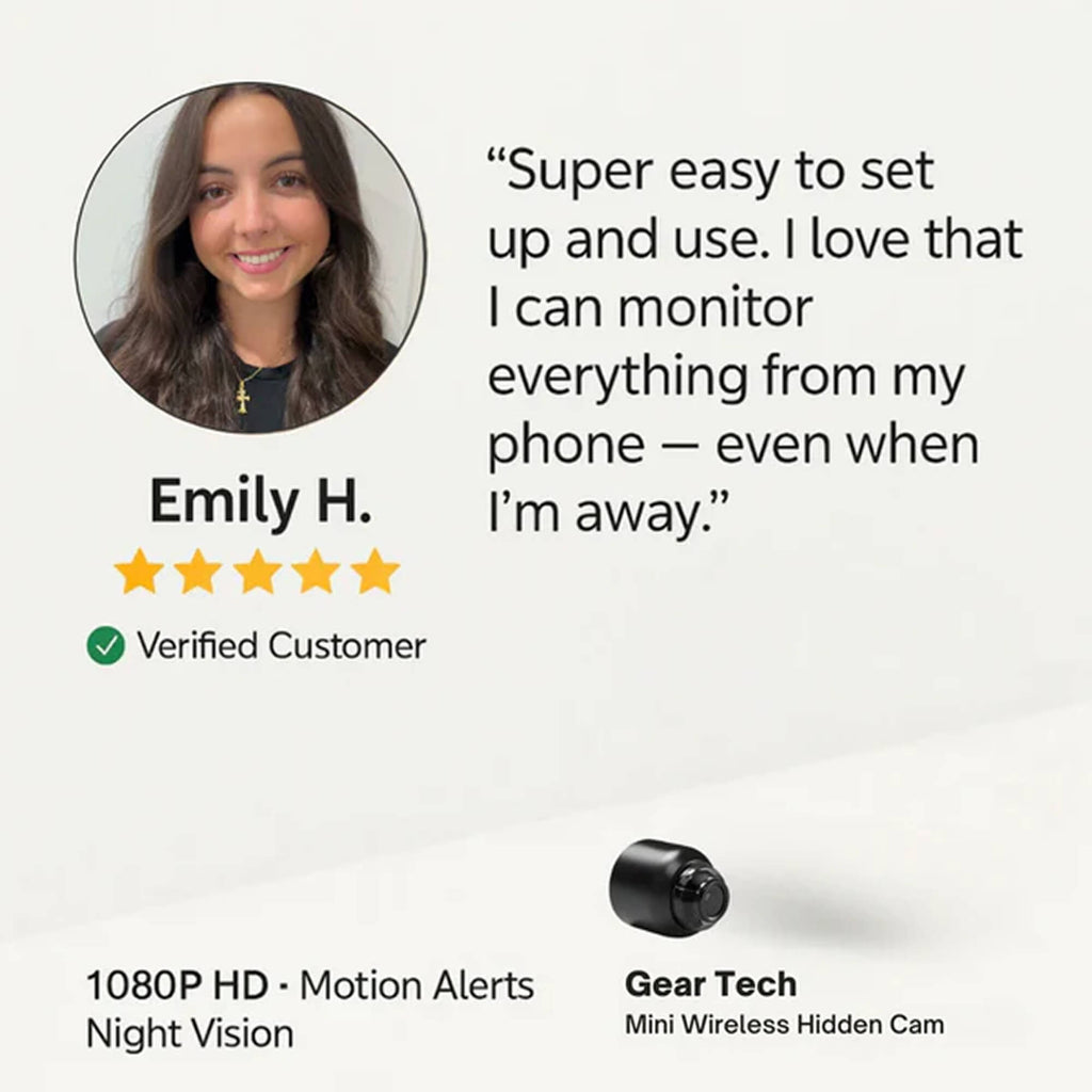 NexaGuard Wireless Nanny Camera With Audio For Home Use