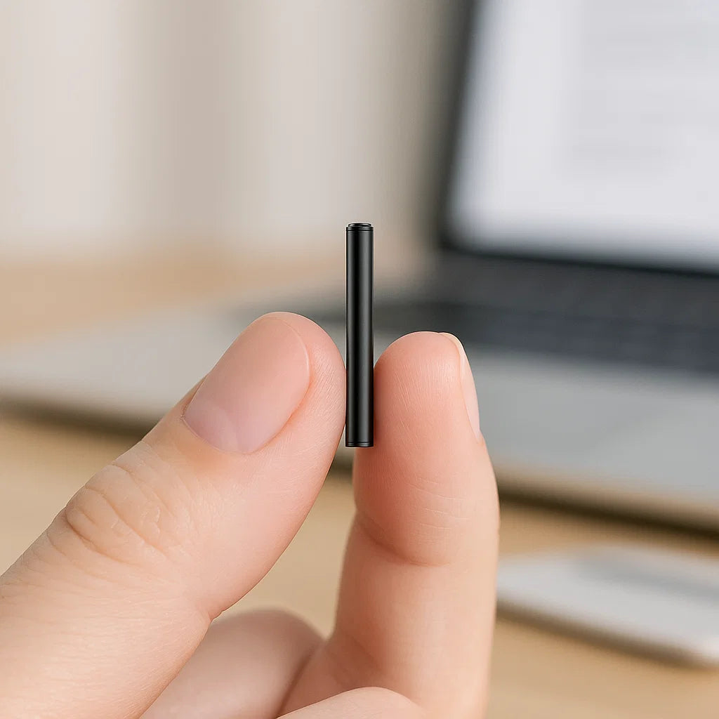 WhisperNova Mini Pocket Audio Recorder With Smart Activation And Single-Tap Capture