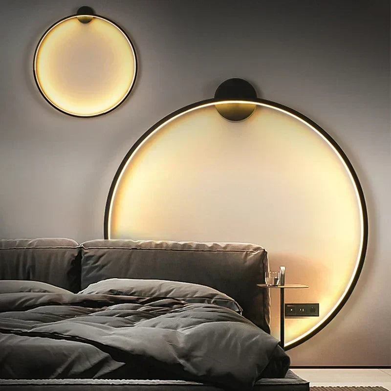 NovaLine Circular Wall Light Featuring Minimal Ring Design