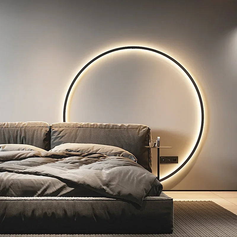 NovaLine Circular Wall Light Featuring Minimal Ring Design