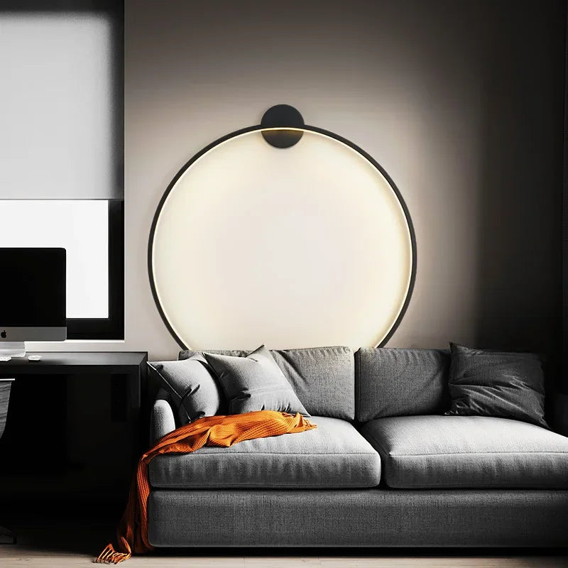 NovaLine Circular Wall Light Featuring Minimal Ring Design