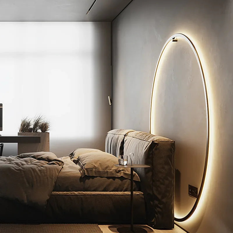 NovaLine Circular Wall Light Featuring Minimal Ring Design