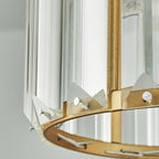 Lampa wisząca Luminora Crystal z diodami LED i kryształami K9