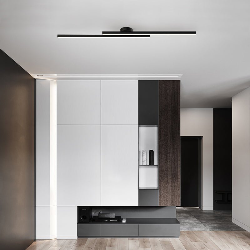 Minimalist Aluminum LED Ceiling Light By LumenVale For Living Rooms Design
