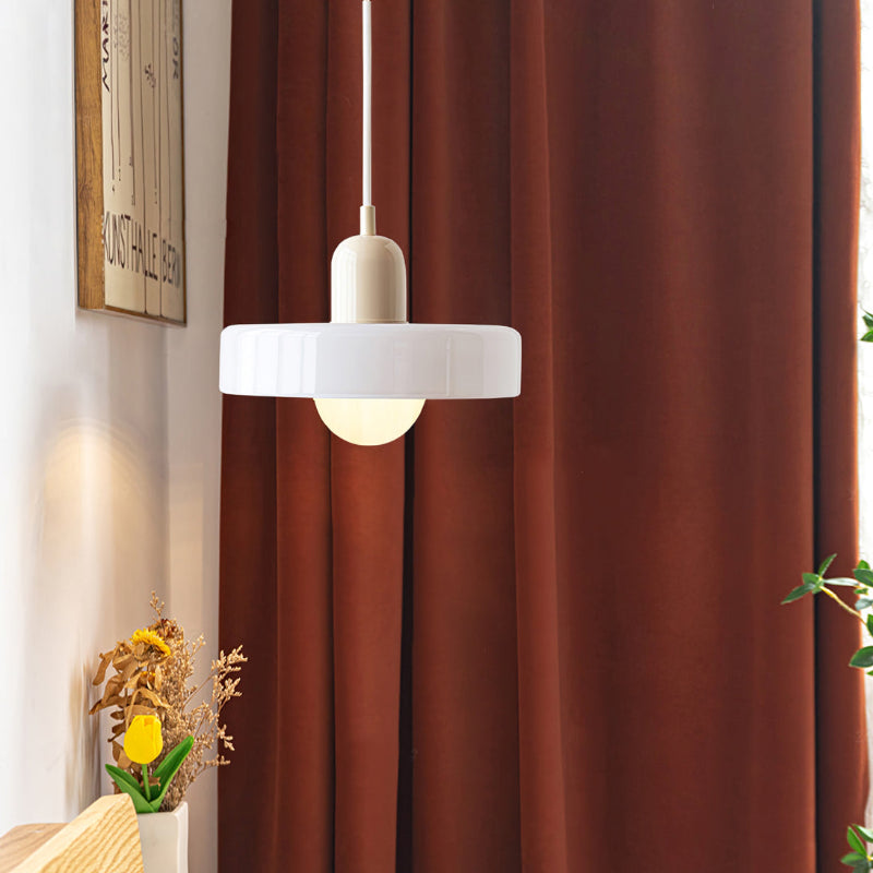 Bauhaus Aurelo Colored Glass Pendant Light For Dining Rooms