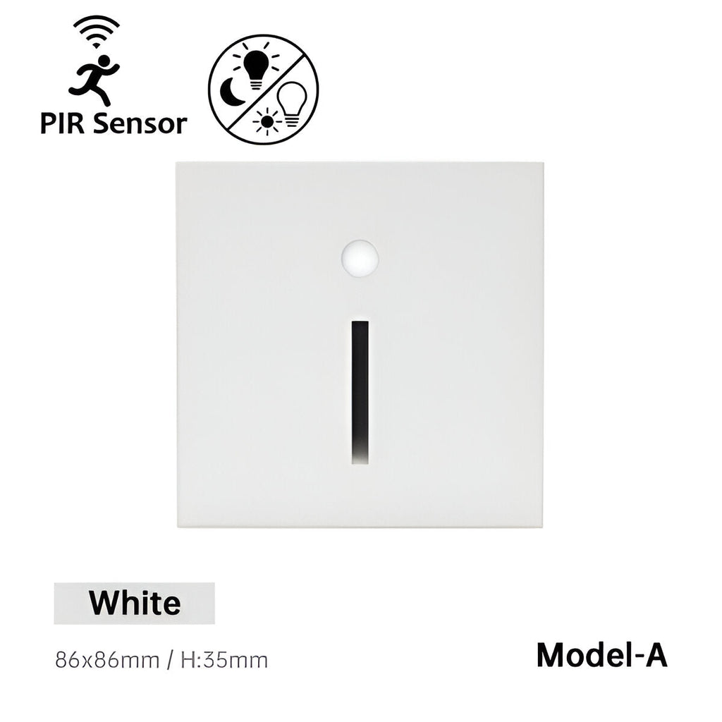 LumaNest Subtle Recessed LED Wall Fixture For Hallways And Stairs