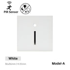 LumaNest Subtle Recessed LED Wall Fixture For Hallways And Stairs