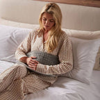 Body Worn Heating Pad For Back Comfort With Adjustable Heat And Timer