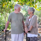 StrideFlex Lightweight Walking Cane With LED And Foldable Design