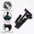 StrideFlex Lightweight Walking Cane With LED And Foldable Design