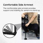 StrideFlex Lightweight Walking Cane With LED And Foldable Design