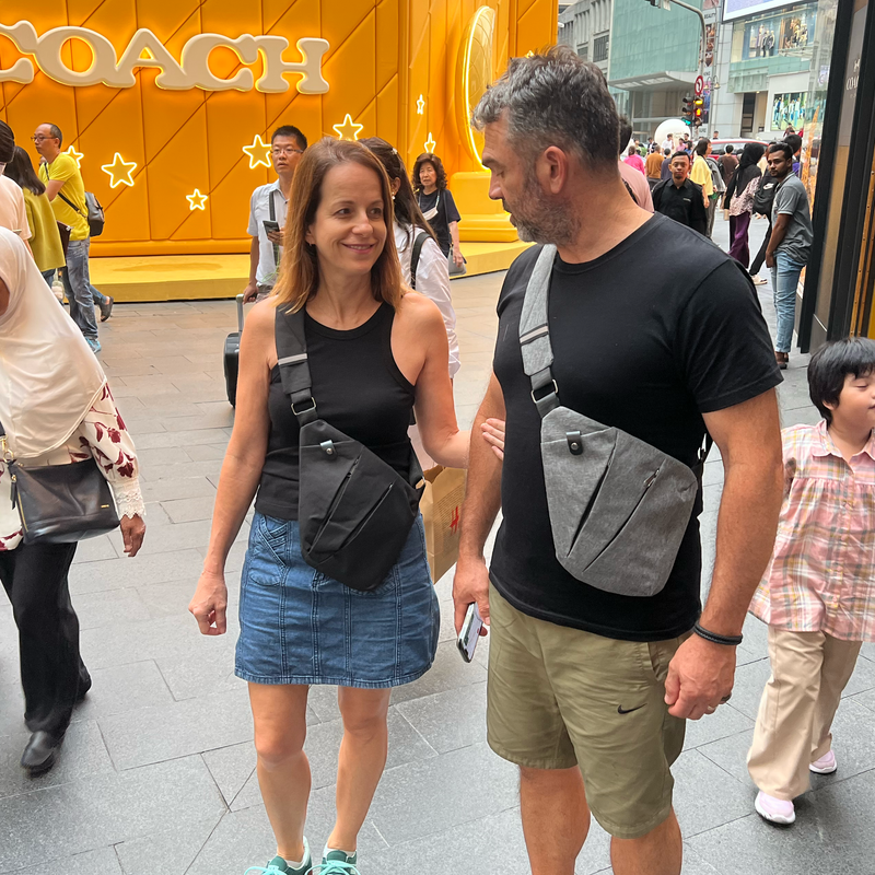 ZenGuard Let Crossbody Taske til Sikker Rejse