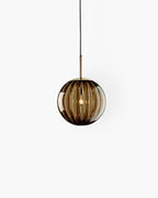 VeraLux Amber Glass Light With Subtle Vintage Glow For Any Ceiling
