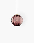 VeraLux Amber Glass Light With Subtle Vintage Glow For Any Ceiling