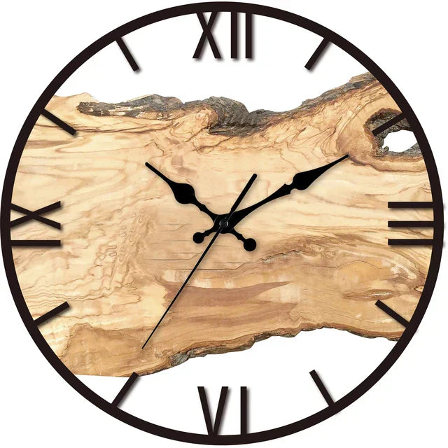 Horloge murale transparente AstraLume pour intérieurs minimalistes
