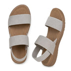 Stretch Elastic Sandals – Lightweight Slip-On for Walking and Travel