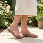 Stretch Elastic Sandals – Lightweight Slip-On for Walking and Travel