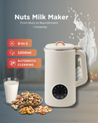 Nutriva Mini Almond And Cashew Oat Milk Maker For Home Use