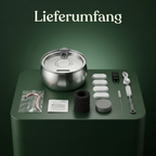 Stainless Steel Cat Water Fountain with Silent Pump & Multi-Stage Filter
