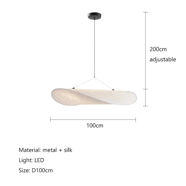 Lunara Potato Chip Lamp For Ambient Lighting Handmade Craft