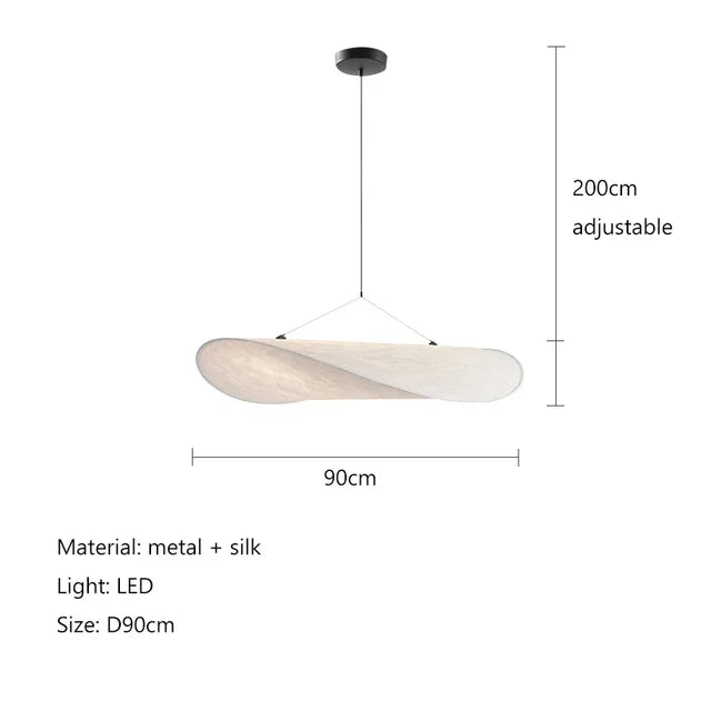 Lunara Potato Chip Lamp For Ambient Lighting Handmade Craft
