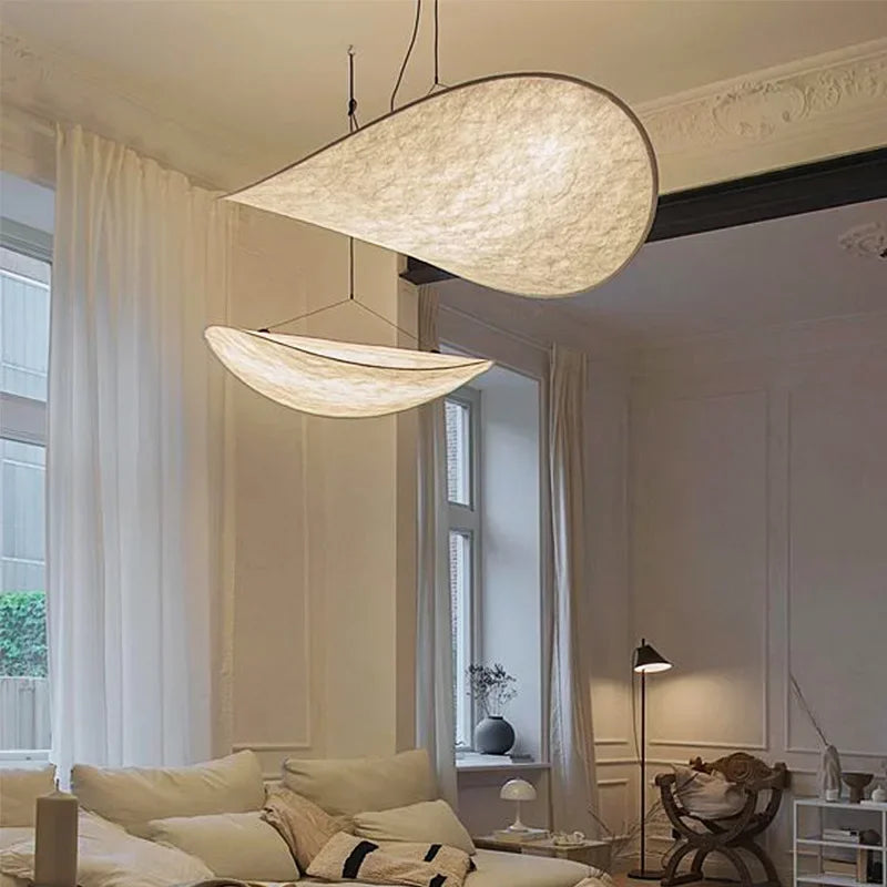 Lunara Potato Chip Lamp For Ambient Lighting Handmade Craft