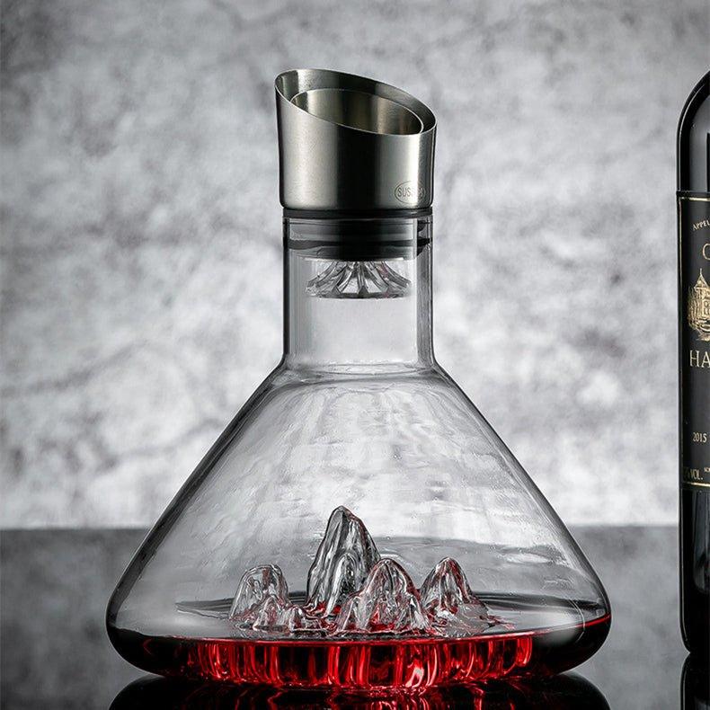 Kirrea Cascade Wine Decanter From Cascade Pour Vessel