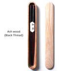 Virelle Chopsticks In Box Made Of Black Walnut With Thread