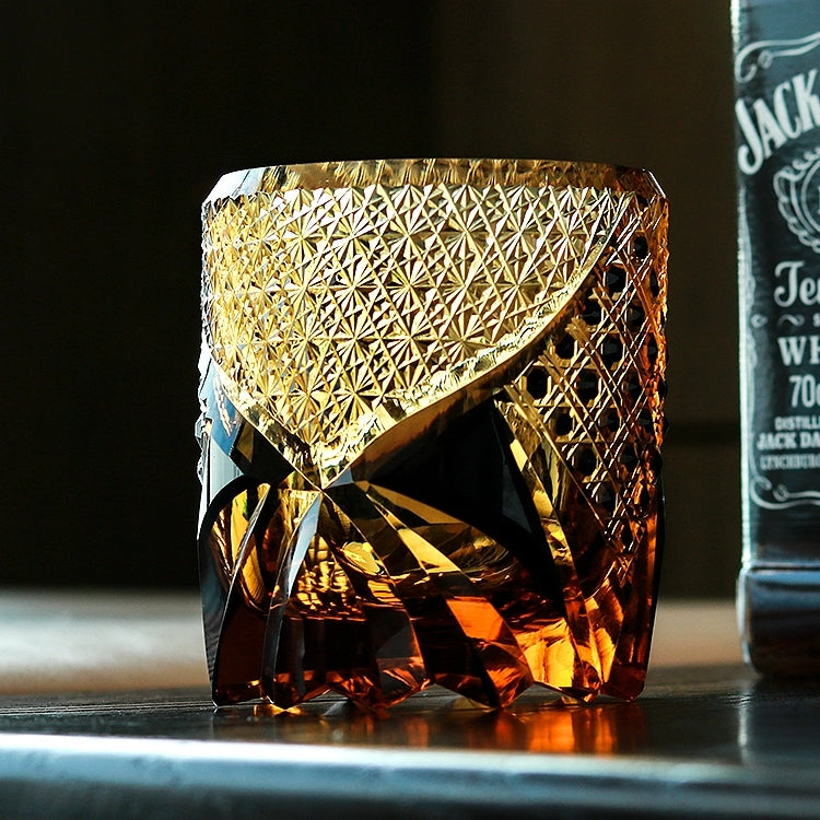 Kirei Whisky Glass By Dark Knight In A Premium Wooden Box