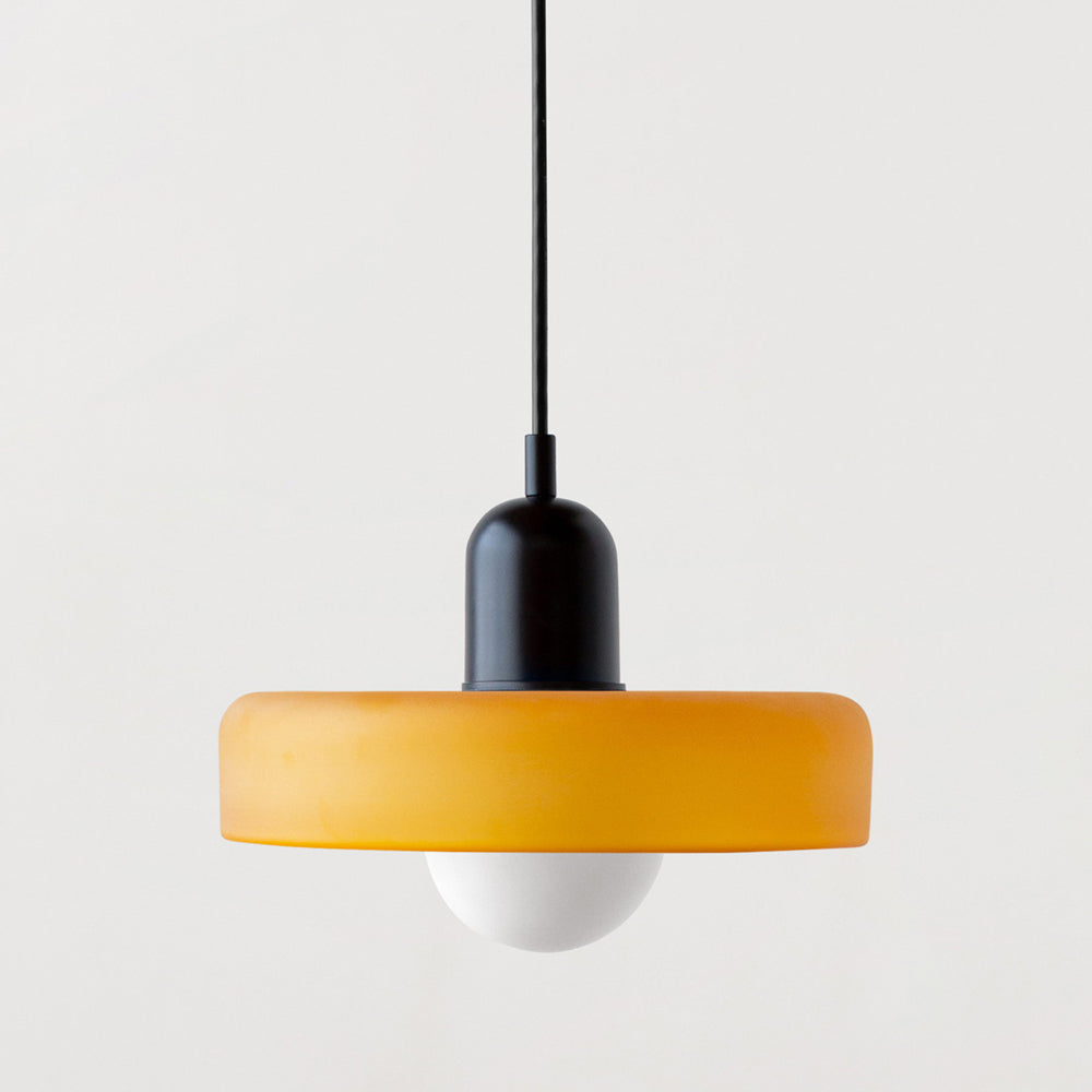 Bauhaus Aurelo Colored Glass Pendant Light For Dining Rooms