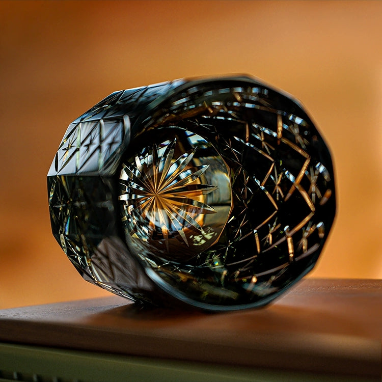 Hoshira Whisky Glass Celestial Handcrafted In Wooden Box