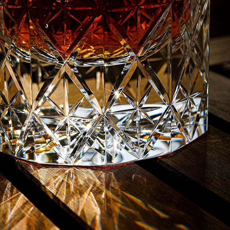 Hoshira Whisky Glass Celestial Handcrafted In Wooden Box