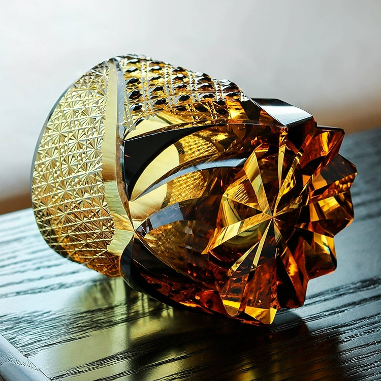 Kirei Whisky Glass By Dark Knight In A Premium Wooden Box