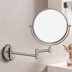 Espejo de Afeitar de Pared Recargable Luxa con Iluminación LED 1X 10X