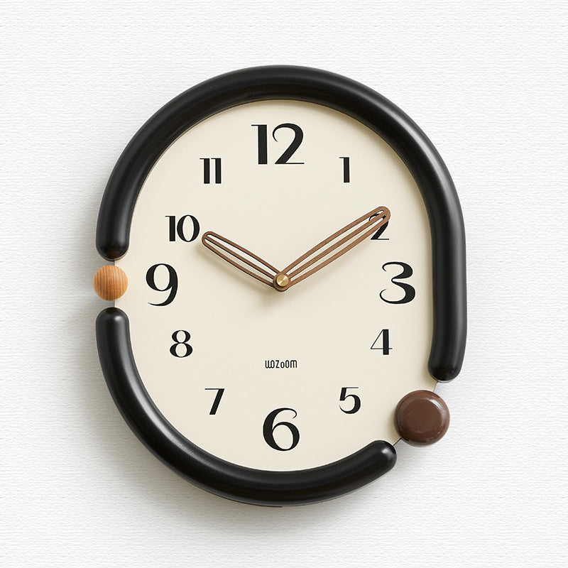 NovaTwist Modern Wall Clock For Contemporary Interiors