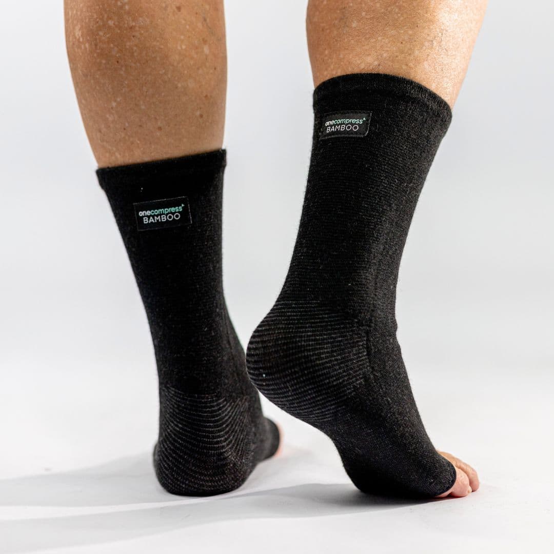 Comfort Bamboo Foot Sleeves for Daily Foot Support and Relief