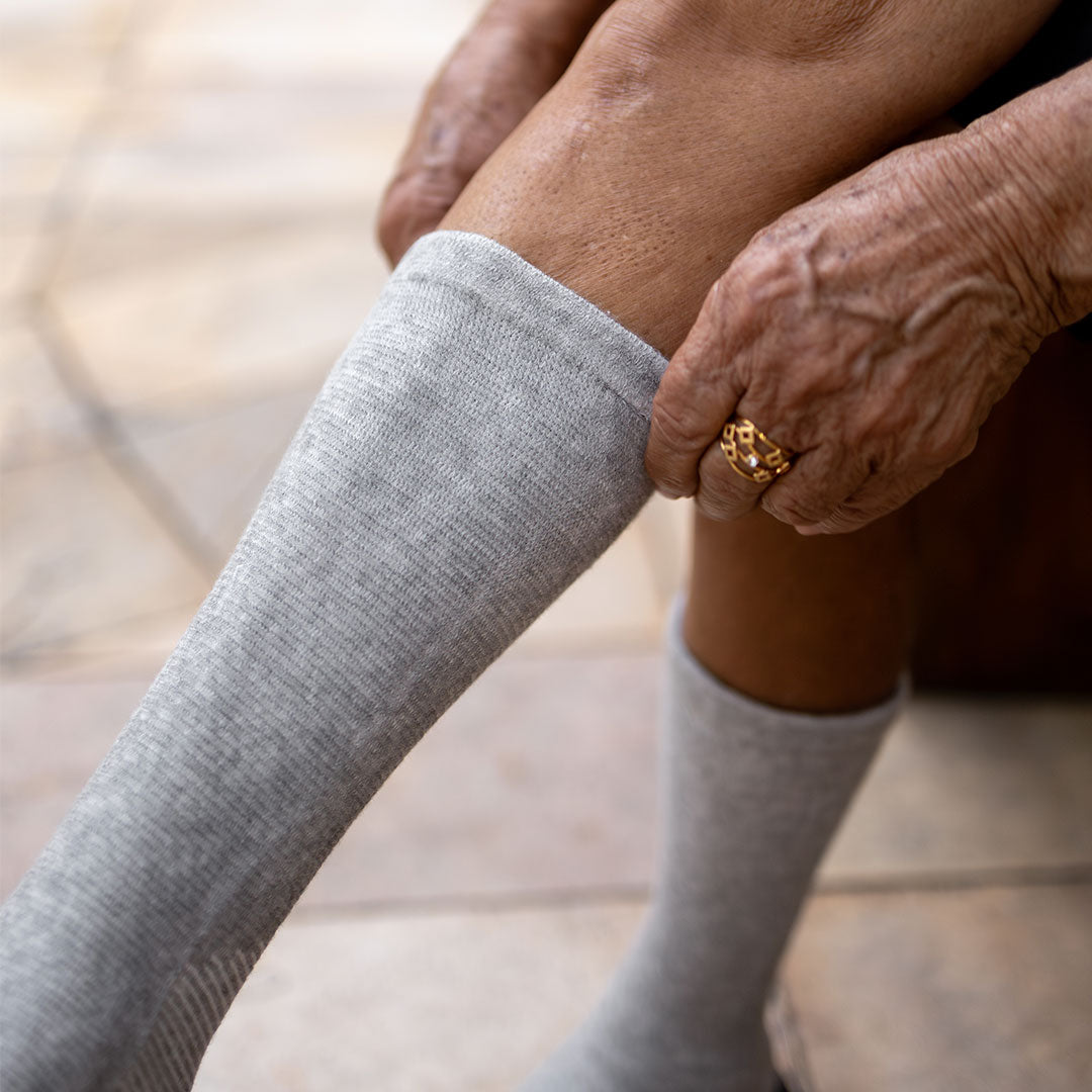 Comfort Bamboo Foot Sleeves for Daily Foot Support and Relief