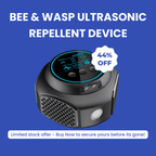 Repellente Ultrasonico Breevo per Insetti contro Api e Vespe con Copertura Totale