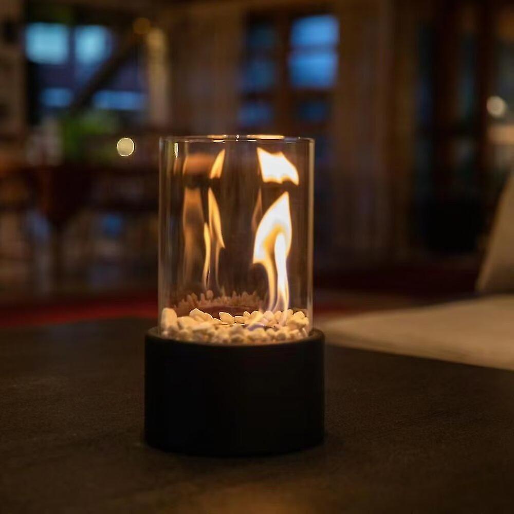 Lumora Classic Oil Lamp With Open Flame For Living Rooms