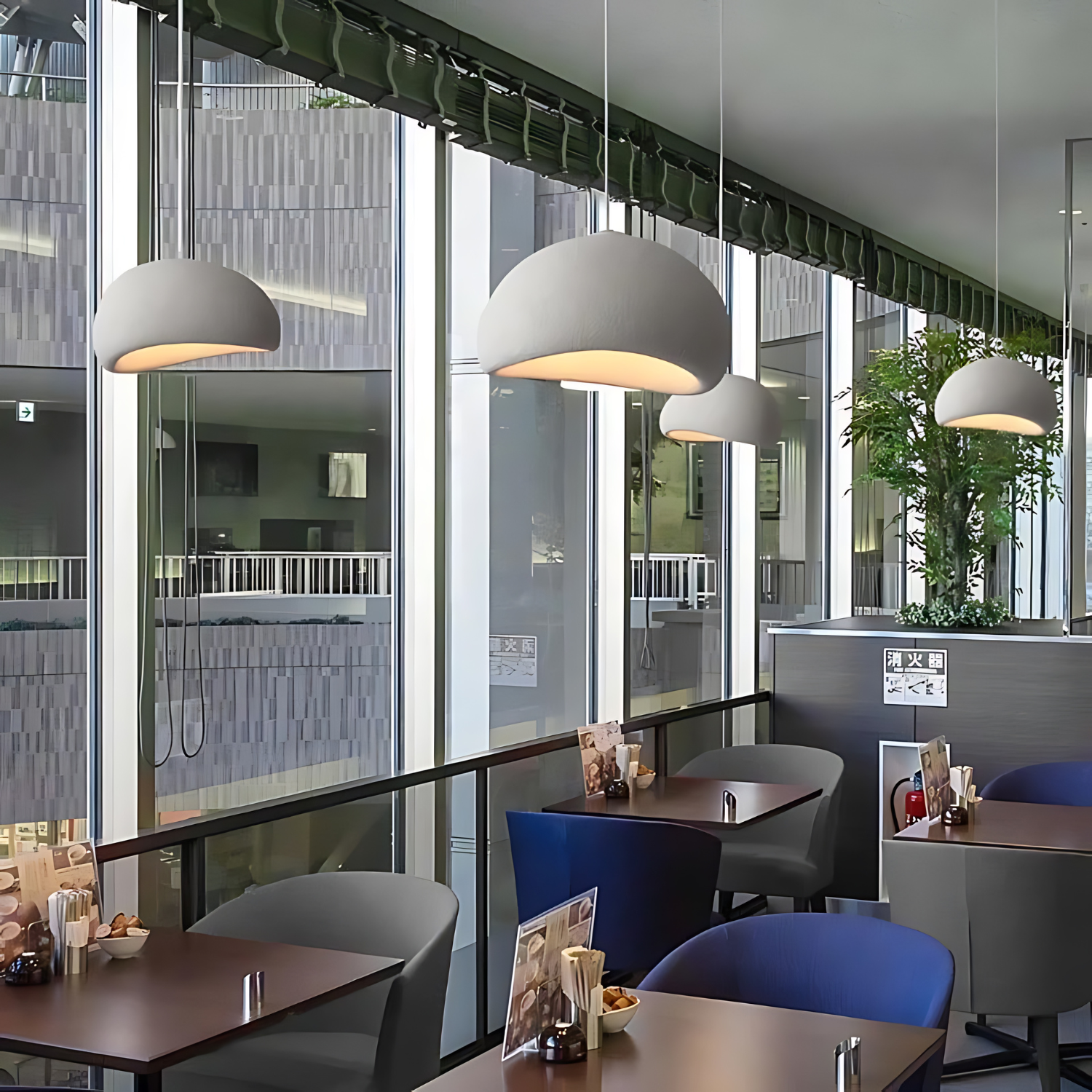 NimbleGlow justerbar LED-pendellampa i Wabi Sabi-stil