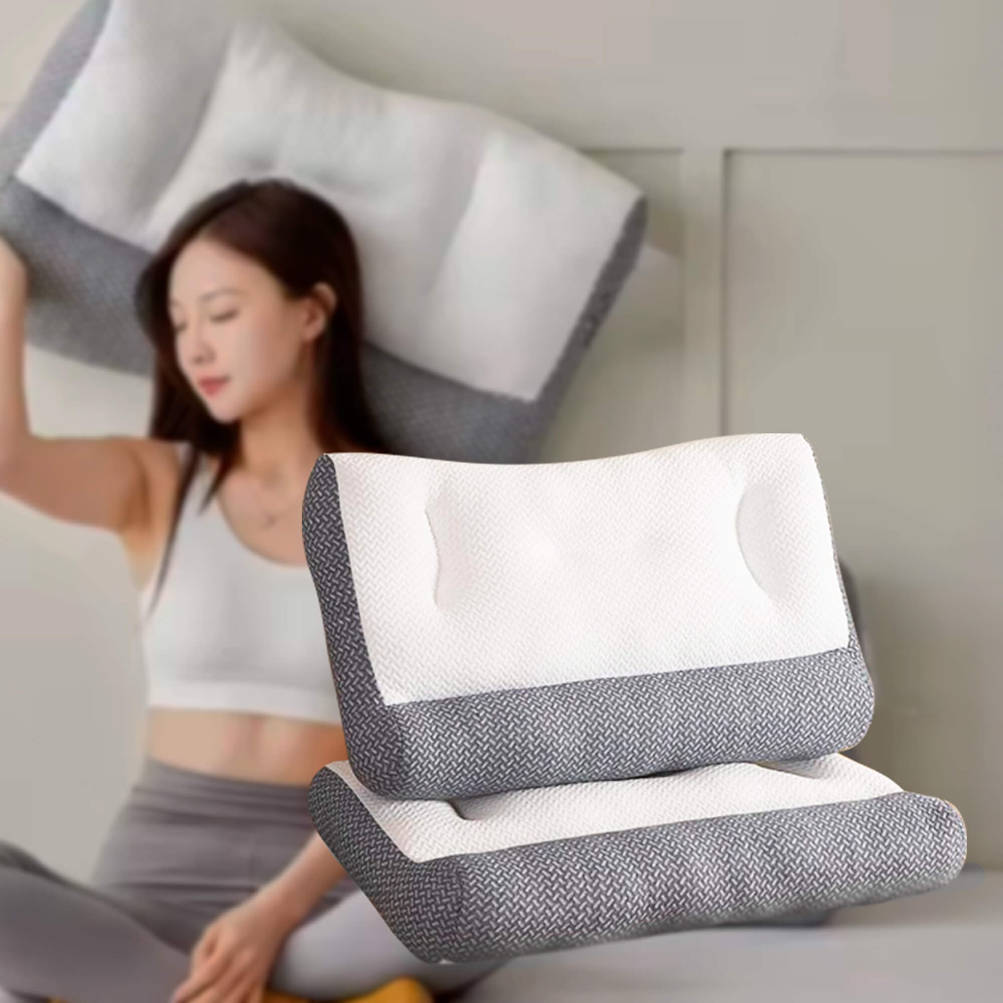 Cuscino per collo Talera adatto a qualsiasi posizione di sonno notte dopo notte